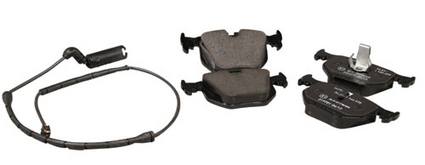 BMW Disc Brake Pad Set - Rear (w/ Sensor) 34212180421